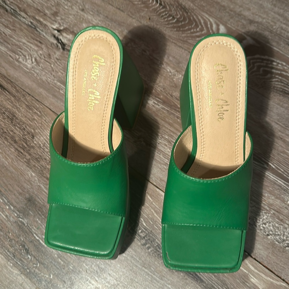 Very beautiful shoes, used one time.